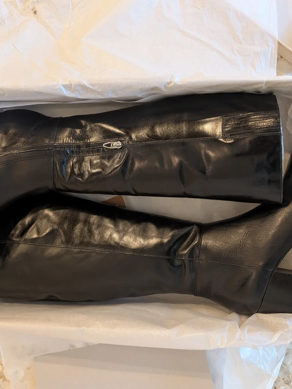 Wide Calf Dolce Vita Kirson Black Knee High Pointed Toe Boots